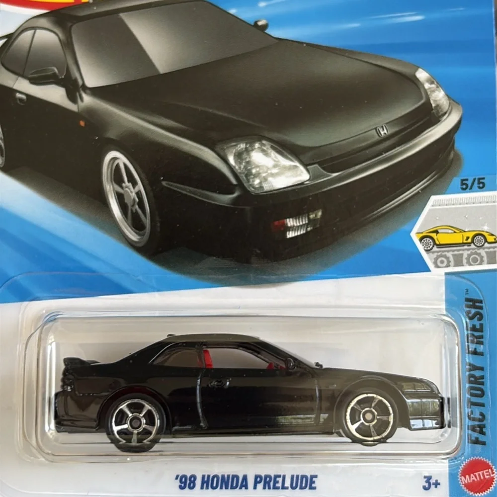 Hot Wheels 98 Honda Prelude 1998 Black 90s Car Hotwheels Factory Fresh New 2026